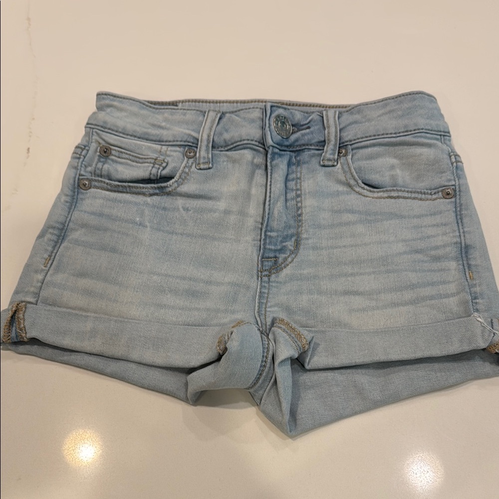 American Eagle Outfitters Light Wash Denim Shorts